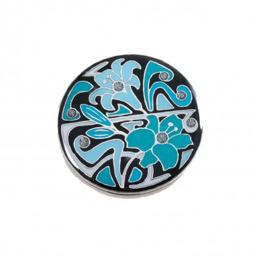 Брошь Clara Bijoux лилия F77272 BL