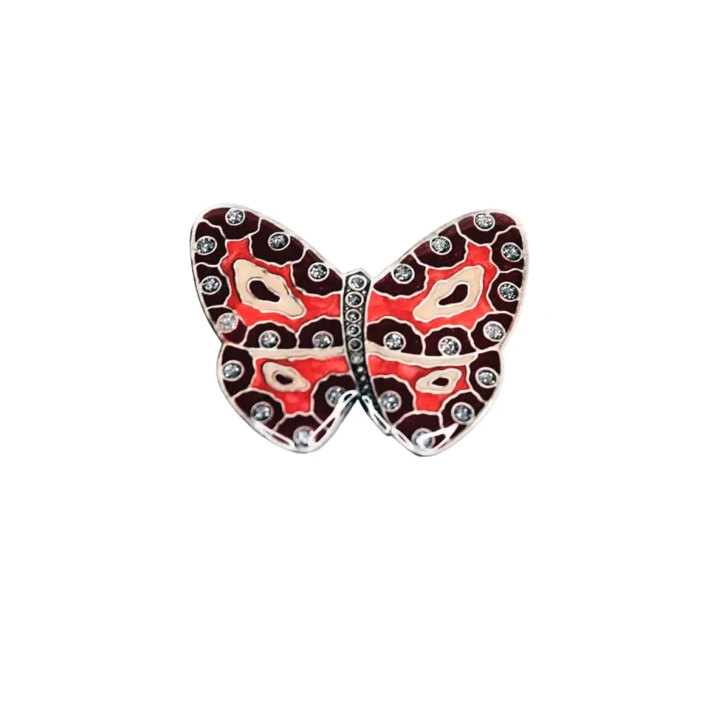 Заколка для волос Clara Bijoux Бабочка G73125 R/S