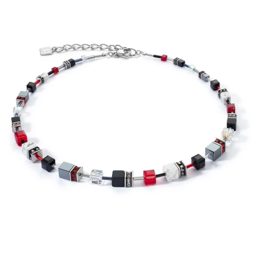 Колье Coeur de Lion Black-Red 4530/10-1303