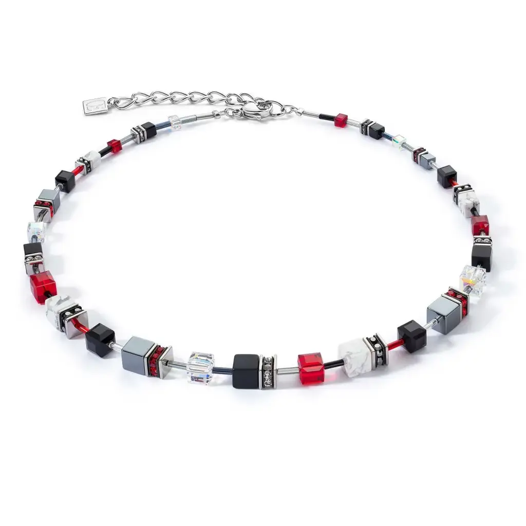Колье Coeur de Lion Black-Red 4530/10-1303