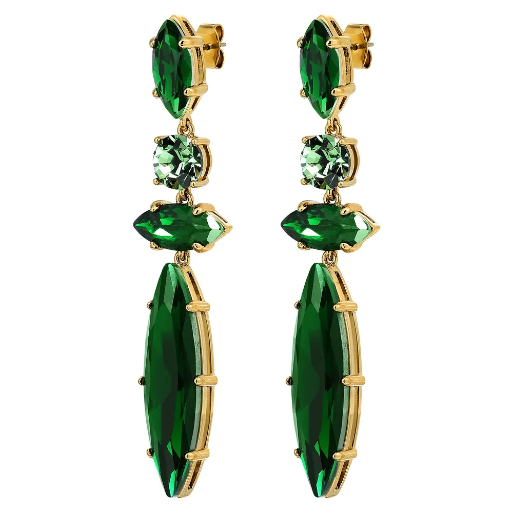 Серьги Dyrberg Kern TENERE SG GREEN 470032