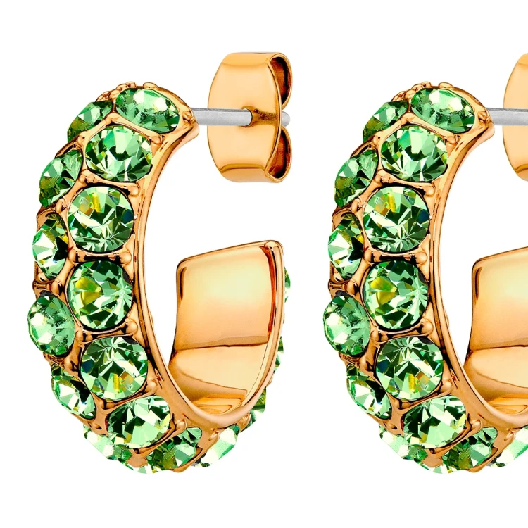 Серьги Dyrberg Kern HEIDI SG LIGHT GREEN 460523