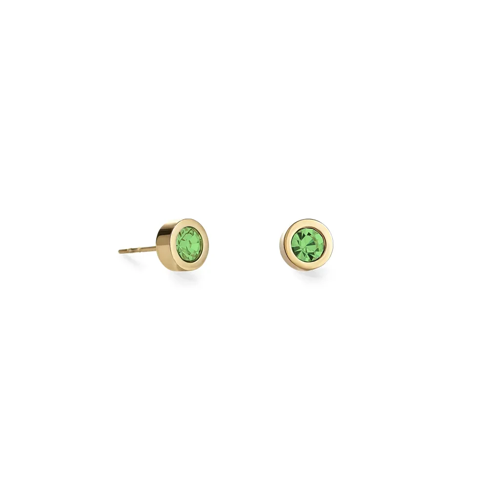 Серьги Coeur de Lion Green-Gold 0227/21-0516