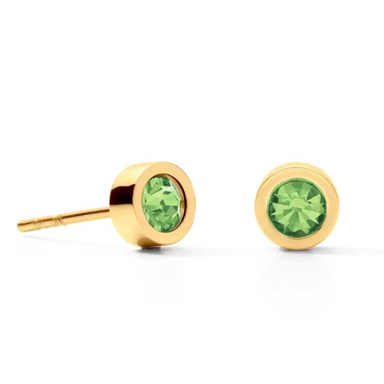 Серьги Coeur de Lion Green-Gold 0227/21-0516