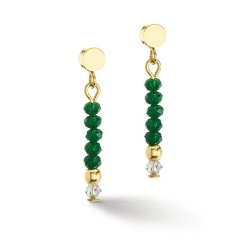 Пусеты COEUR DE LION Dark Green 2033/21-0521