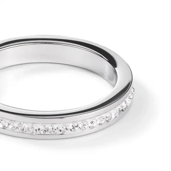 Кольцо Coeur de Lion Crystal-Silver 18.5 мм 0129/40-1817 58