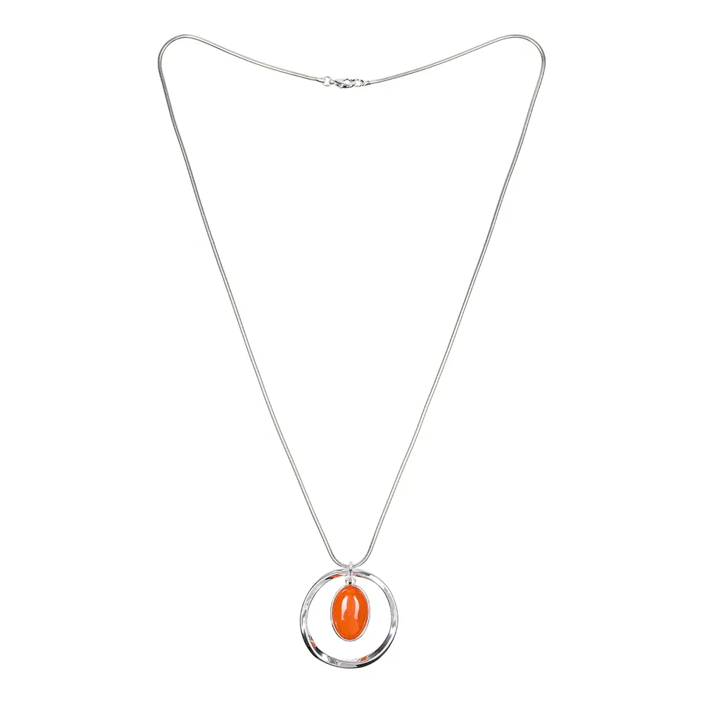 Колье Fiore Luna ORANGE OPAL LN5140 R/S