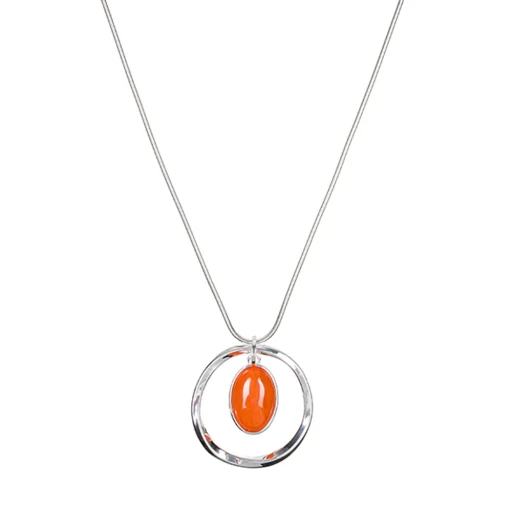 Колье Fiore Luna ORANGE OPAL LN5140 R/S