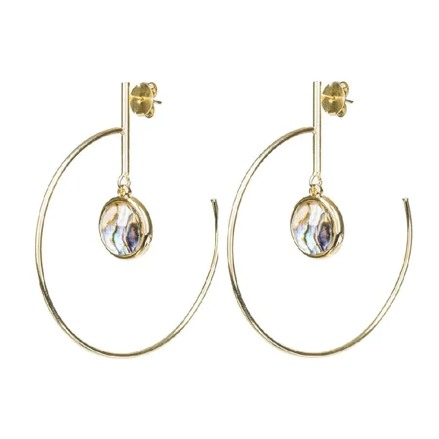 Серьги Possebon Abalone A9016.14 G