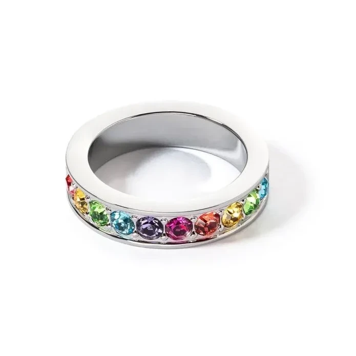 Кольцо Coeur de Lion Multicolour Silver 16.5 мм 0131/40-1517 52