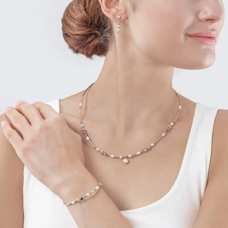 Серьги Coeur de Lion Gold-Silver 6008/21-1617