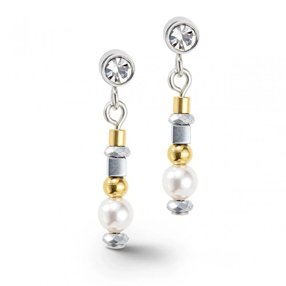 Серьги Coeur de Lion Gold-Silver 6008/21-1617