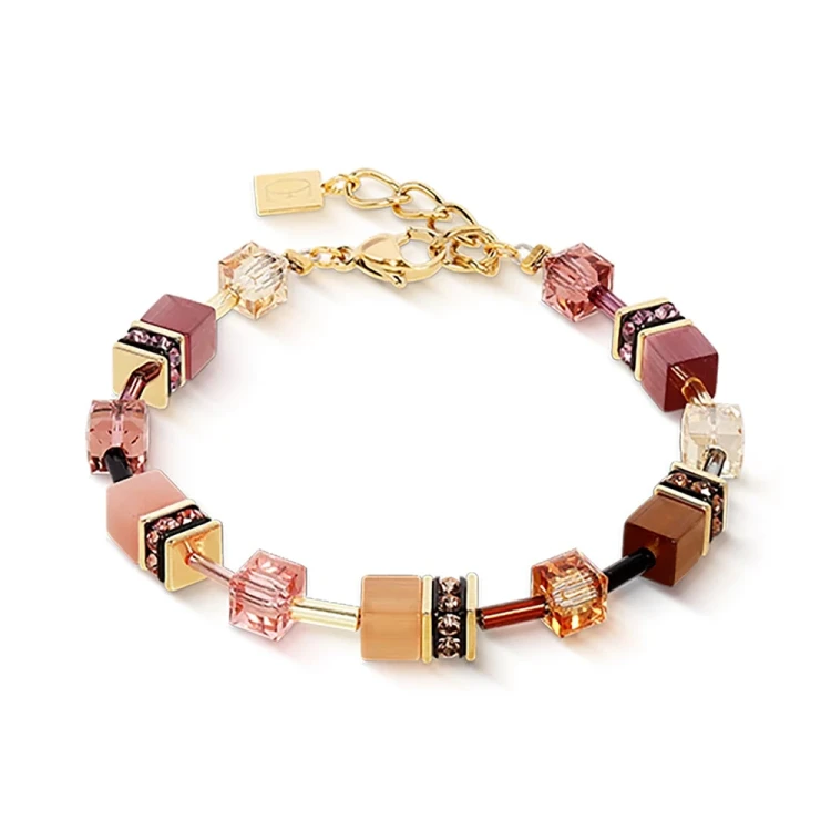 Браслет Coeur de Lion Braun-Apricot 2838/30-1132