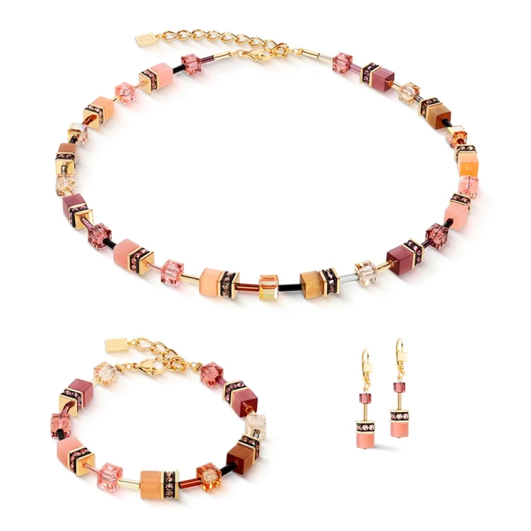 Браслет Coeur de Lion Braun-Apricot 2838/30-1132