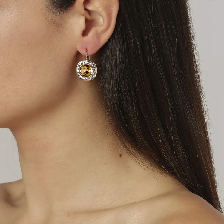Серьги Dyrberg Kern CELIN SG GOLDEN 380037 BR/G