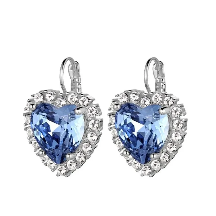 Серьги Dyrberg Kern FELICIA SS LIGHT BLUE 420054 BL/S