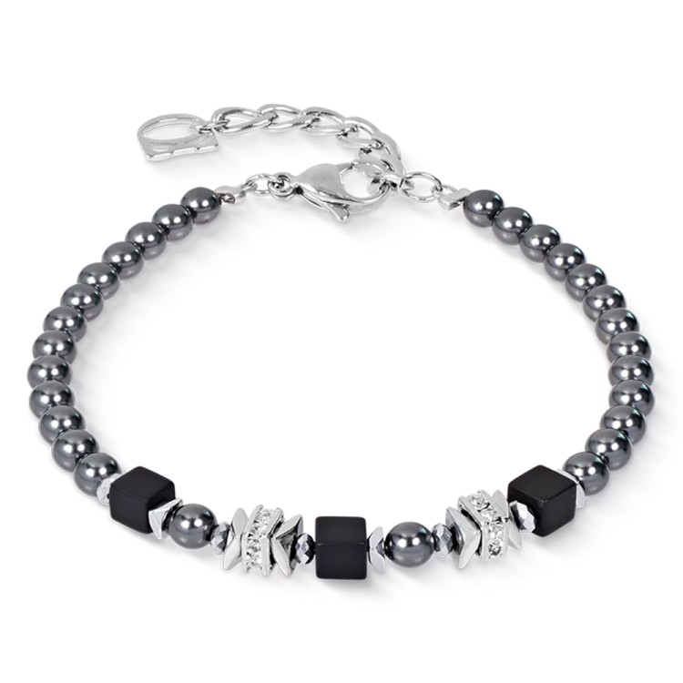 Браслет Coeur de Lion Grey-Silver 2106/30-1217