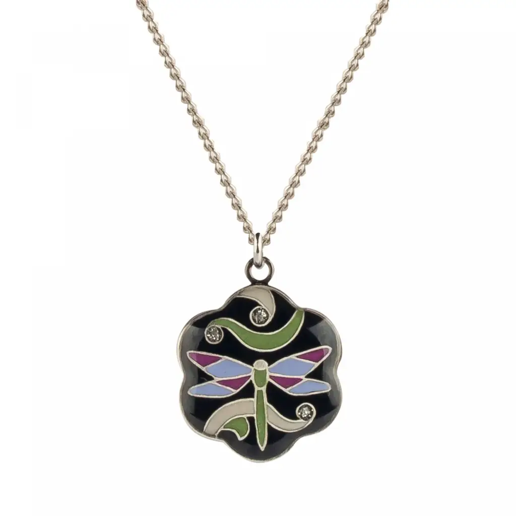 Колье Clara Bijoux Стрекоза B77652 BW