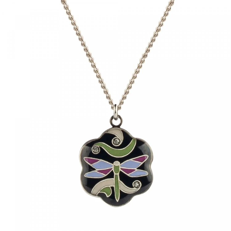 Колье Clara Bijoux Стрекоза B77652 BW