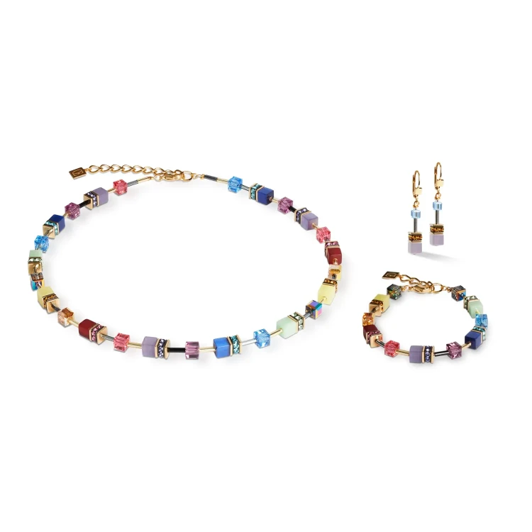 Колье Coeur de Lion Multicolour Gold 2838/10-1516