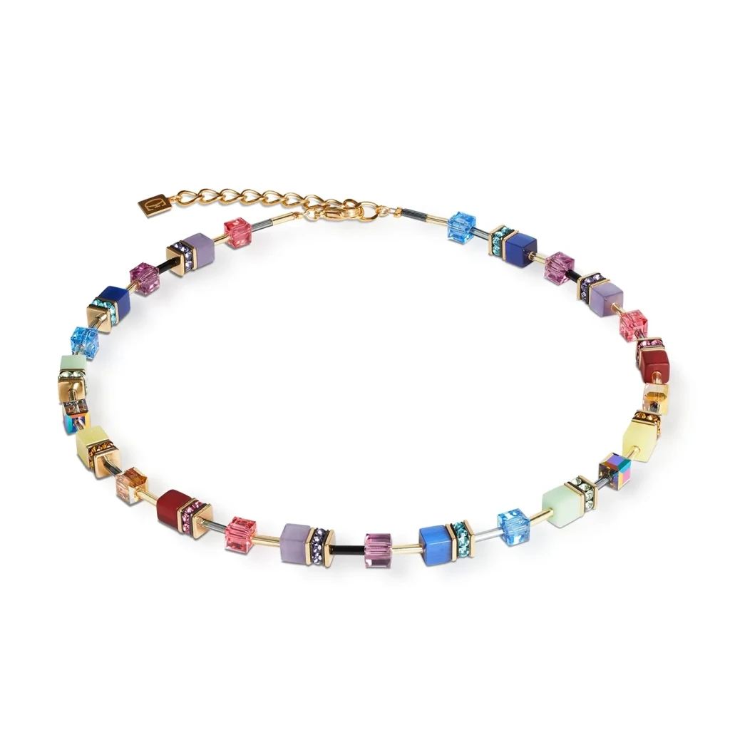 Колье Coeur de Lion Multicolour Gold 2838/10-1516