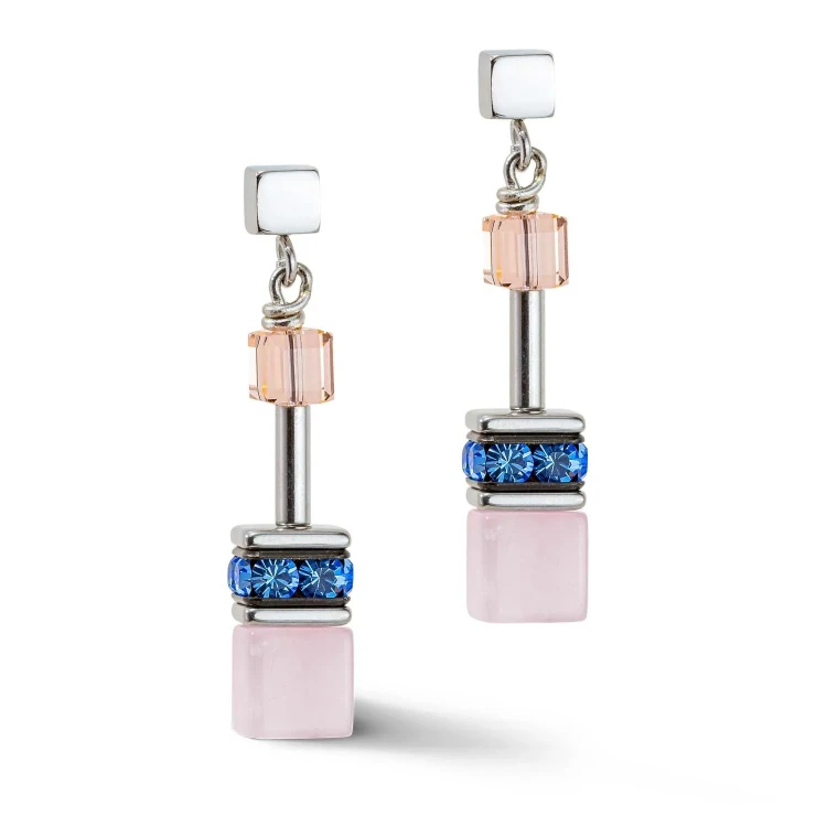 Пусеты COEUR DE LION Lilac-Blue 4905/21-0839
