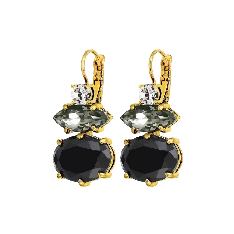 Серьги Dyrberg Kern PARSANA SG BLACK_GREY 470011