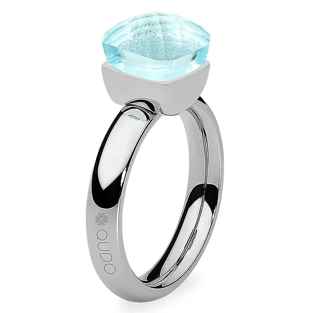 Кольцо Qudo FIRENZE 18 (S) Aquamarine 107000/40-6002 18