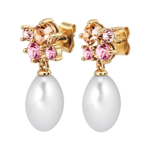 Серьги Dyrberg Kern PETUN SG ROSE / WHITE PEARL 480056