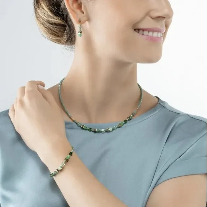 Пусеты Coeur de Lion Green 4565/21-0500