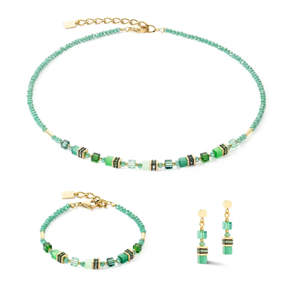 Пусеты Coeur de Lion Green 4565/21-0500