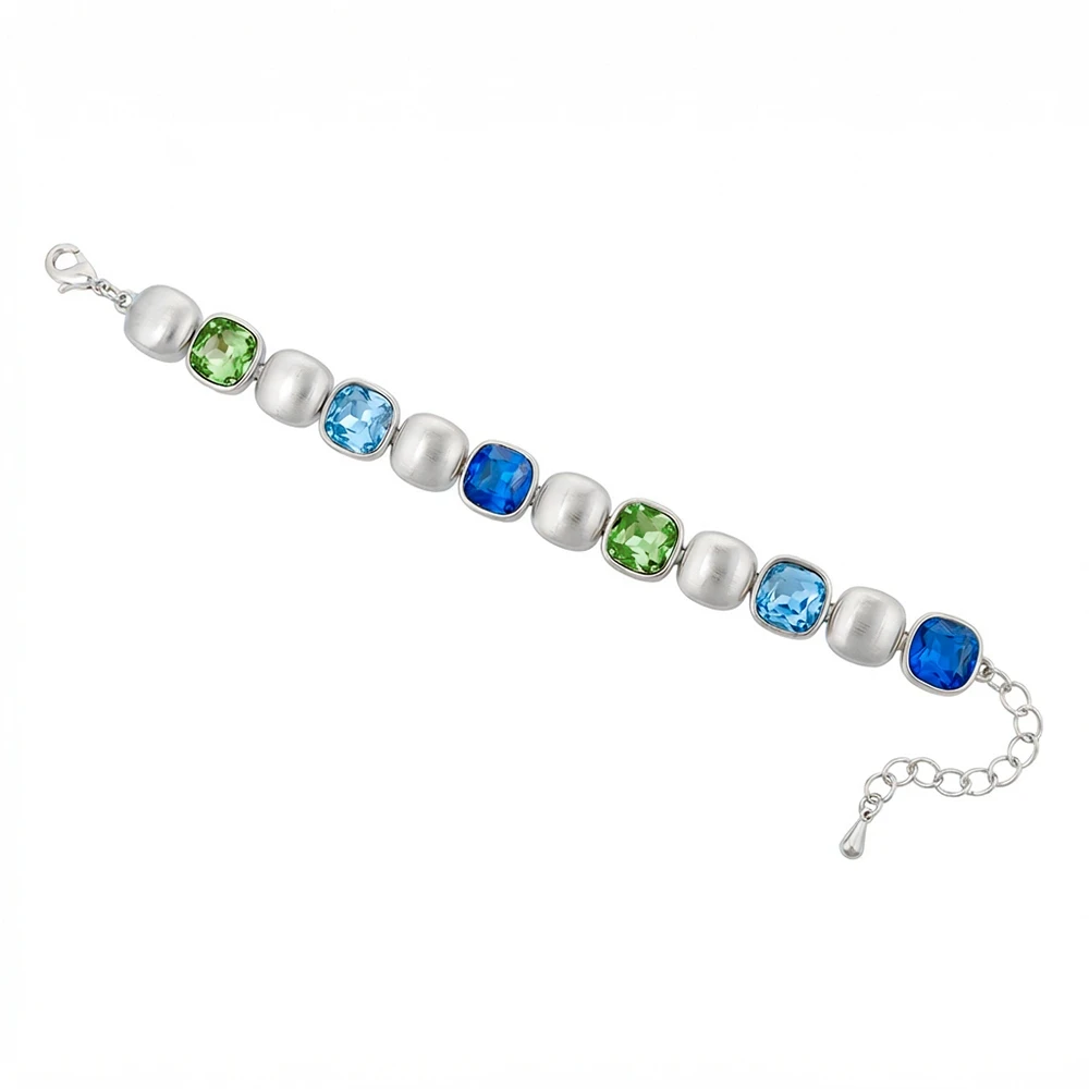 Браслет Green, Light blue, Blue CG201022H-004 S Fiore Luna