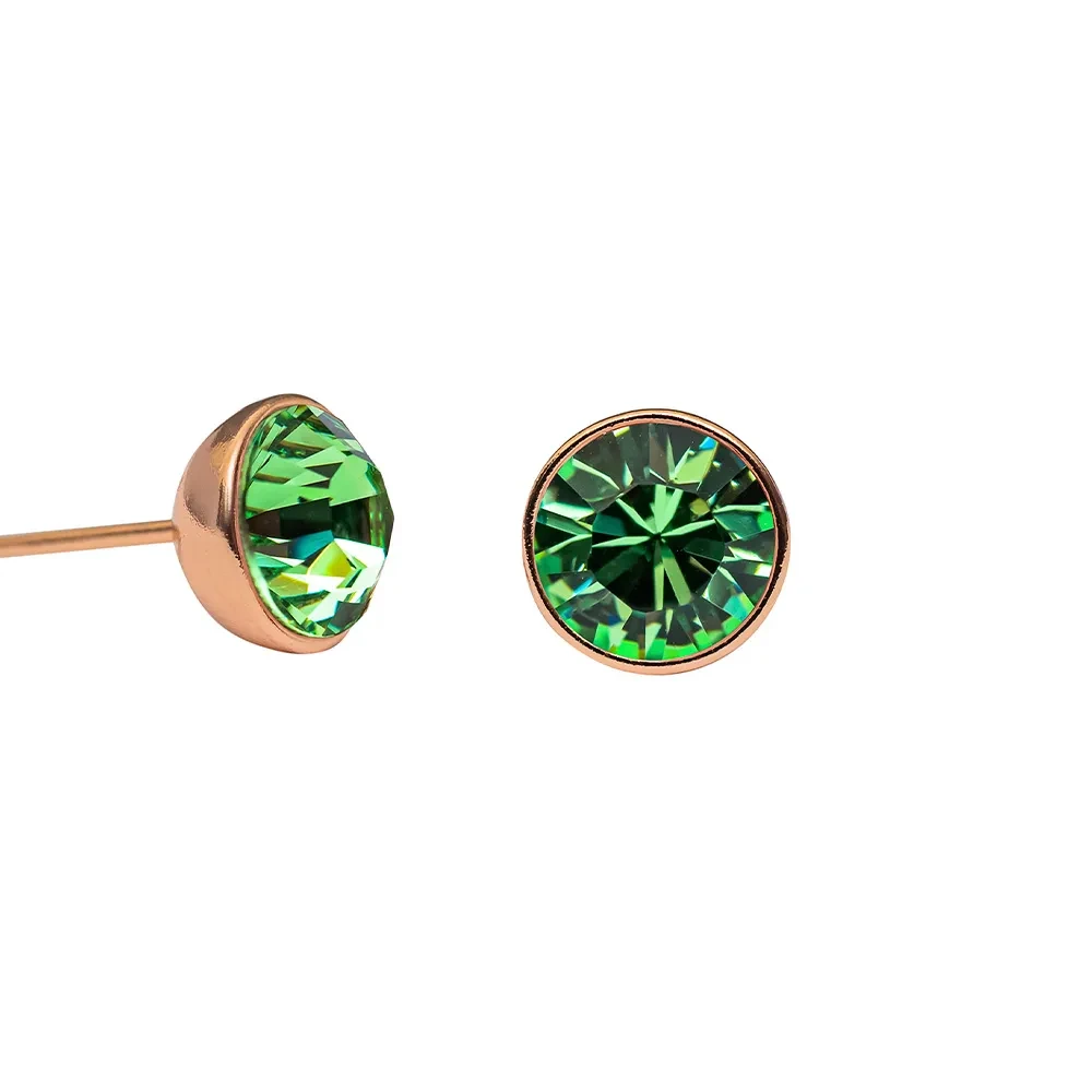 Fiore Luna Пусеты Peridot SWE298 PE RG