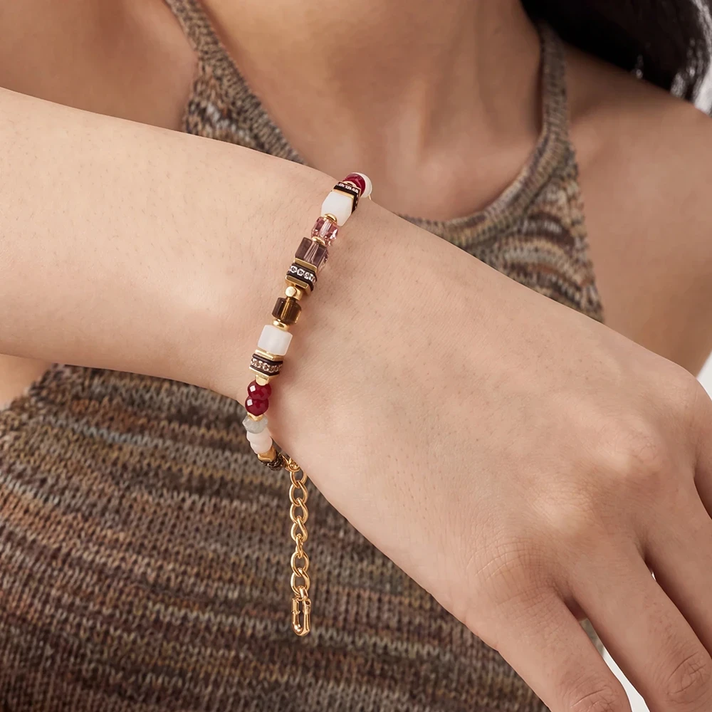 Браслет Coeur de Lion Red-Beige 3041/30-0310