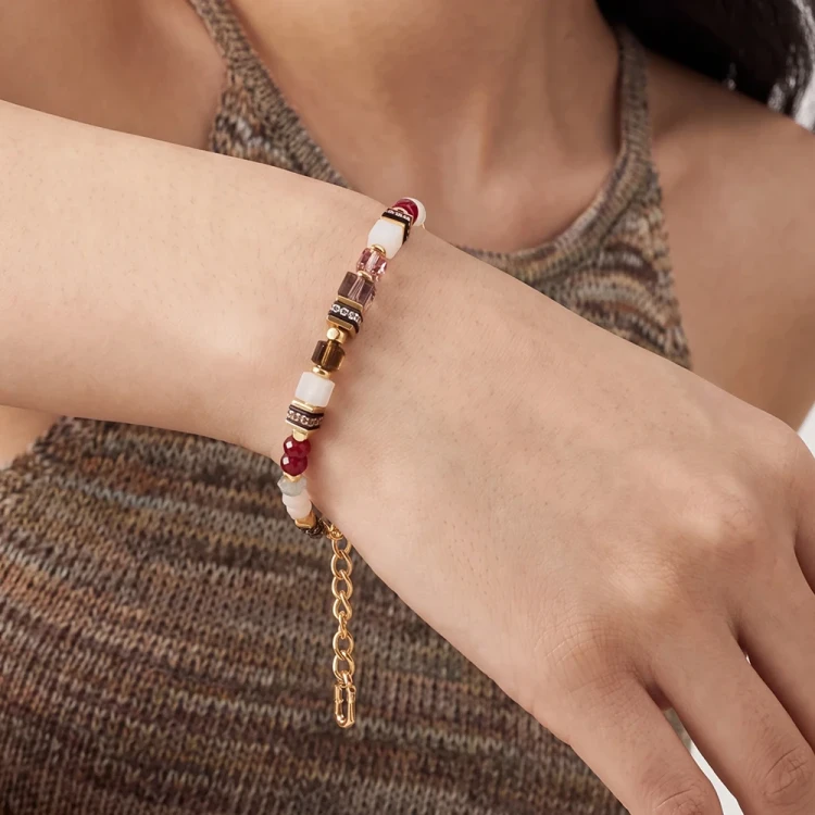 Браслет Coeur de Lion Red-Beige 3041/30-0310
