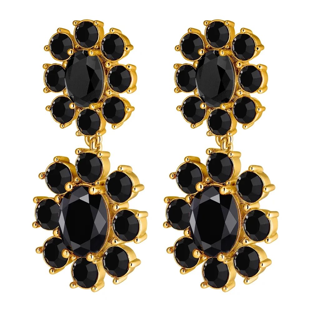 Серьги Dyrberg Kern LINA SG BLACK 450072