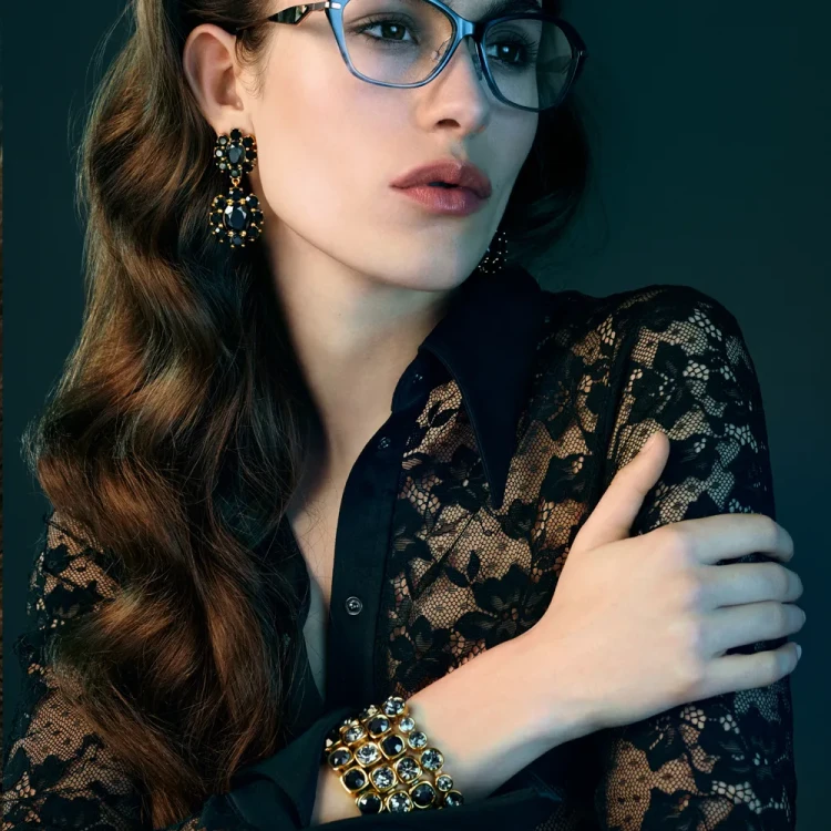 Серьги Dyrberg Kern LINA SG BLACK 450072