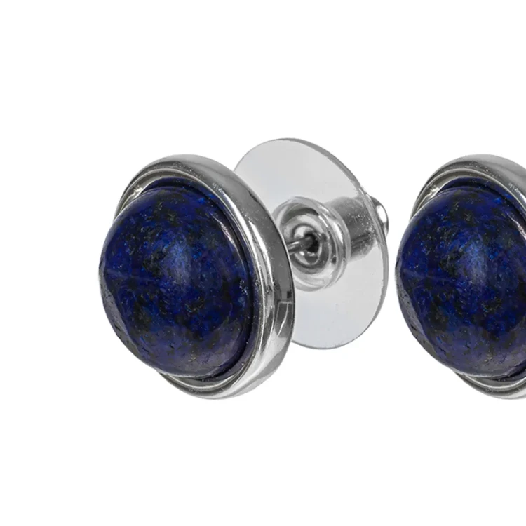 Fiore Luna Пусеты NATURAL LAPIS LE1106 BL/S