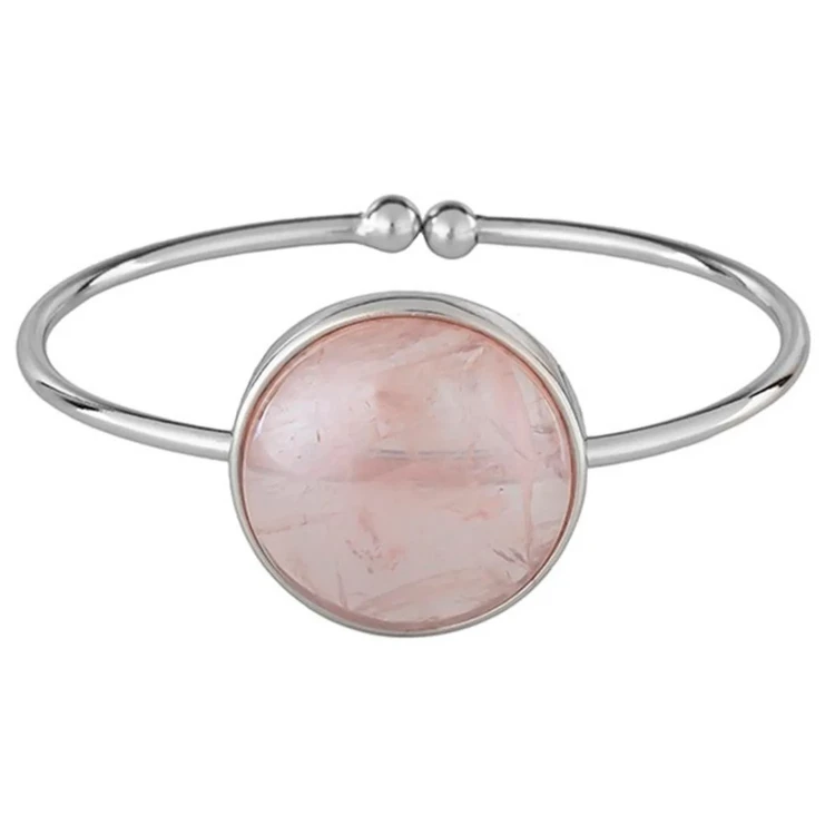 Браслет Possebon pearl quartz rose С1374.9 R/S