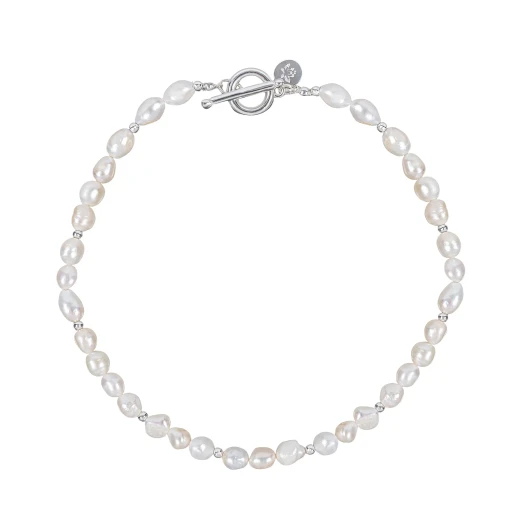 Колье Fiore Luna String of Pearls Сarabiner BL4507 S