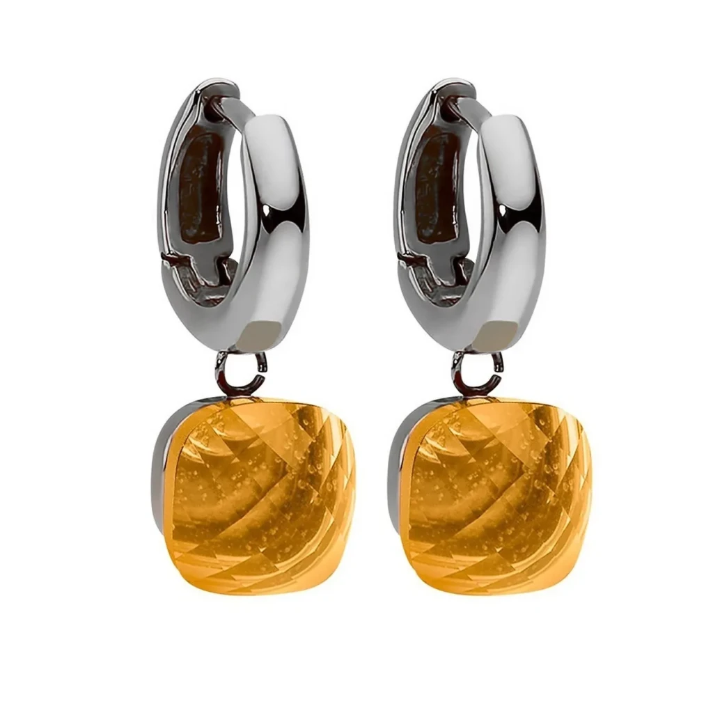 Серьги Qudo Firenze sunflower 300255 BR/S