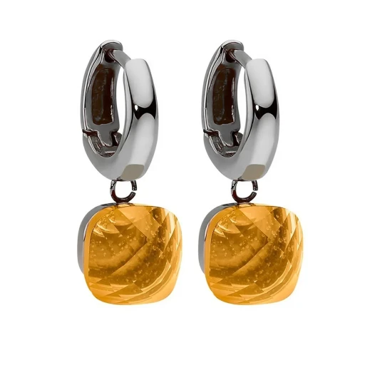 Серьги Qudo Firenze sunflower 300255 BR/S