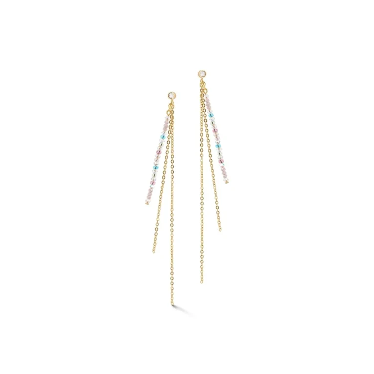 Серьги Coeur de Lion Multicolor Pastell Romantic 5040/21-1558