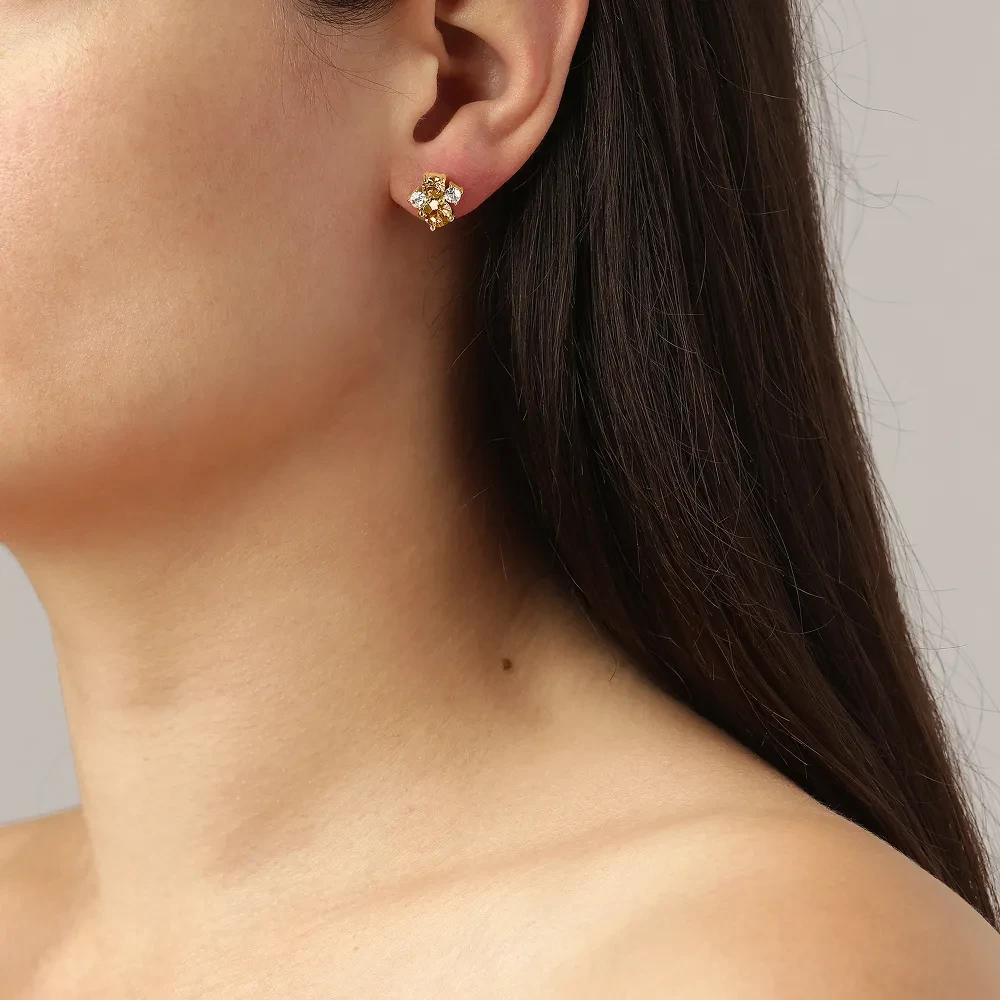 Серьги Dyrberg Kern BILLIS SG GOLDEN 460043