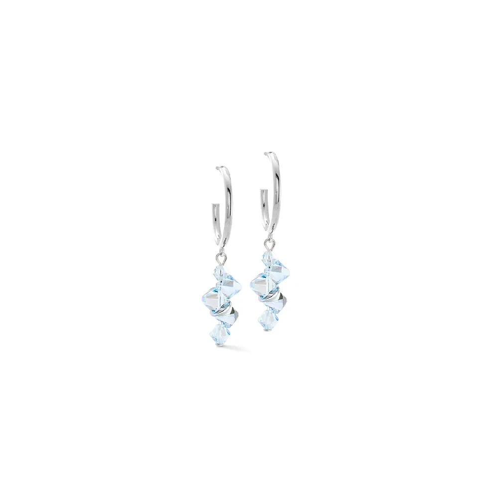 Серьги Coeur de Lion Crystal-Silver 4639/21-1817