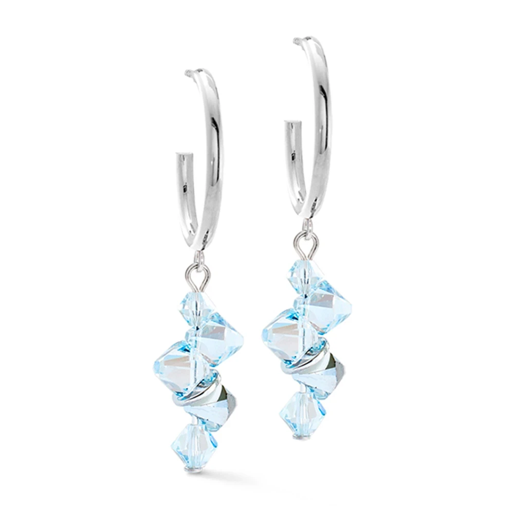Серьги Coeur de Lion Crystal-Silver 4639/21-1817