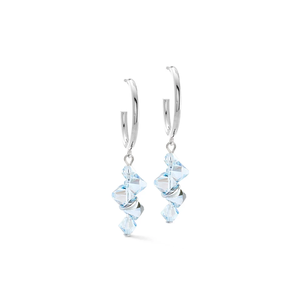 Серьги Coeur de Lion Crystal-Silver 4639/21-1817