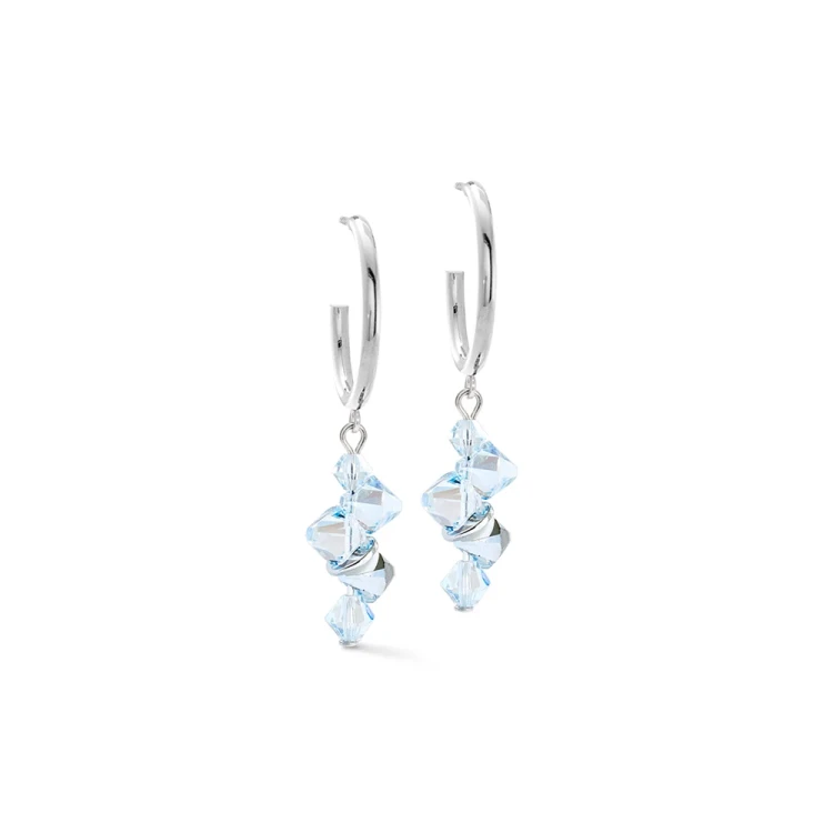 Серьги Coeur de Lion Crystal-Silver 4639/21-1817