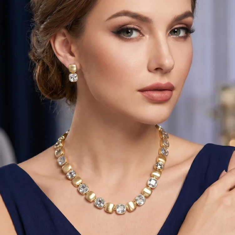 Колье Cristal Fiore Luna BG205295N-006 G