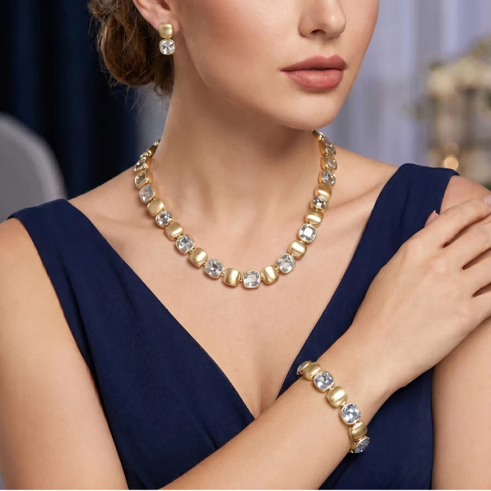Колье Cristal Fiore Luna BG205295N-006 G
